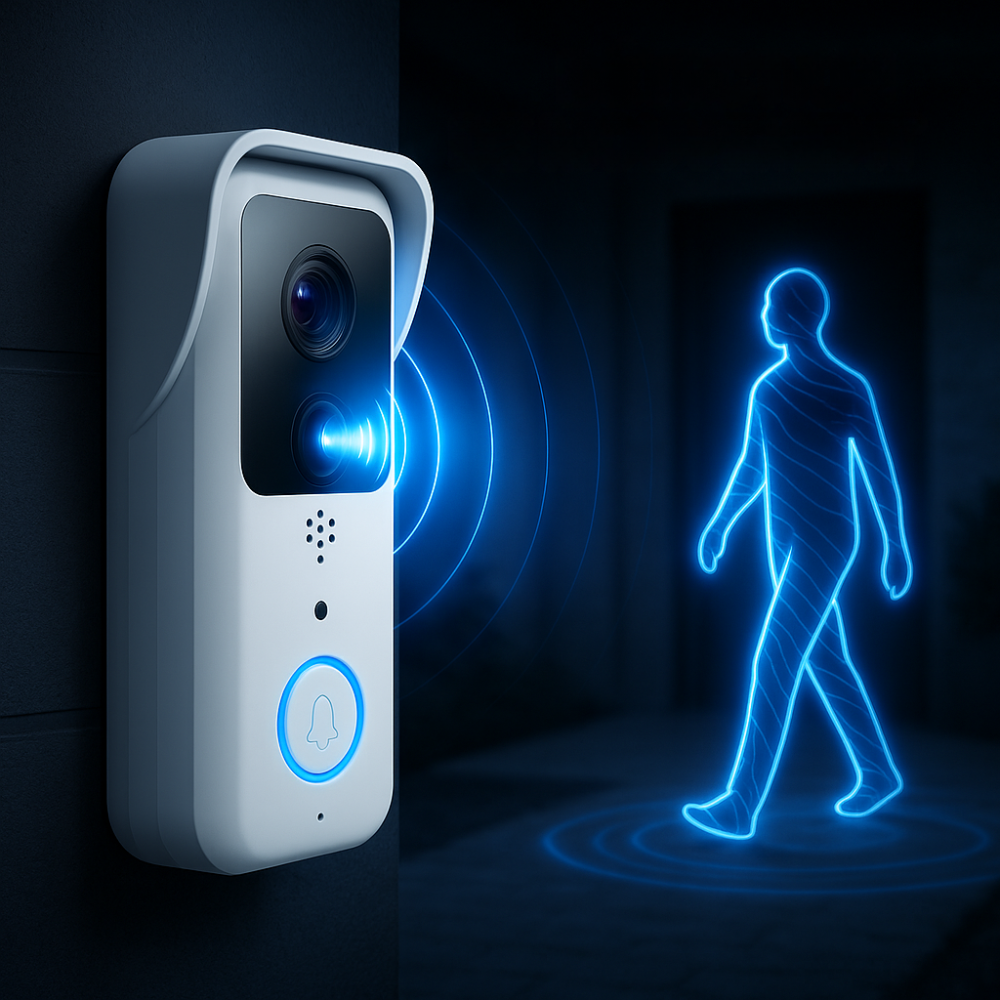 Sonnette Vidéo Sans Fil WiFi | Visiophone Connecté Full HD