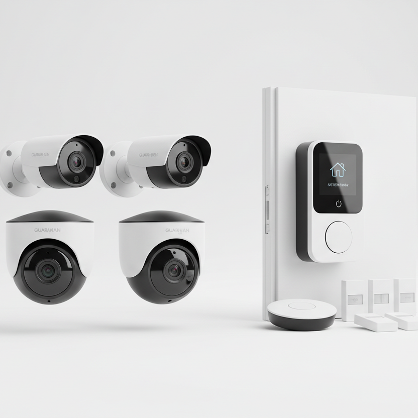 Kit aLARME, cameras, sonnette video